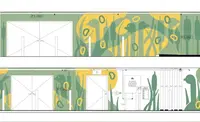 a drawing of a hospital project