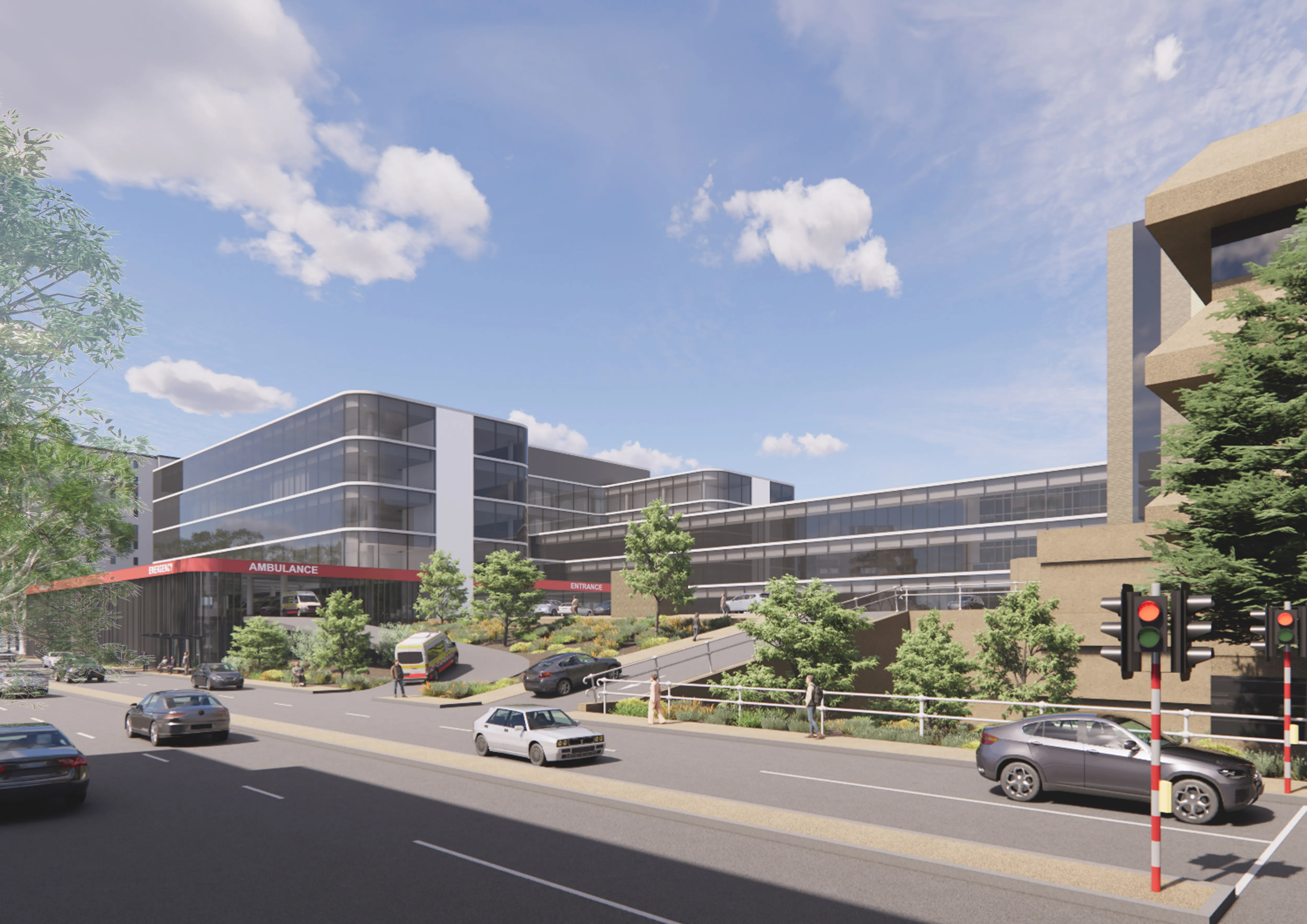 Royal Perth Hospital - Emergency Department Building concept image